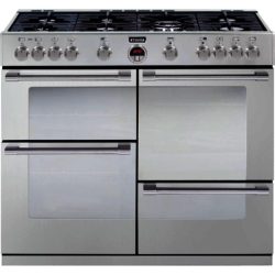 Stoves Sterling R1100GT 110cm Gas Range Cooker in Stainless Steel